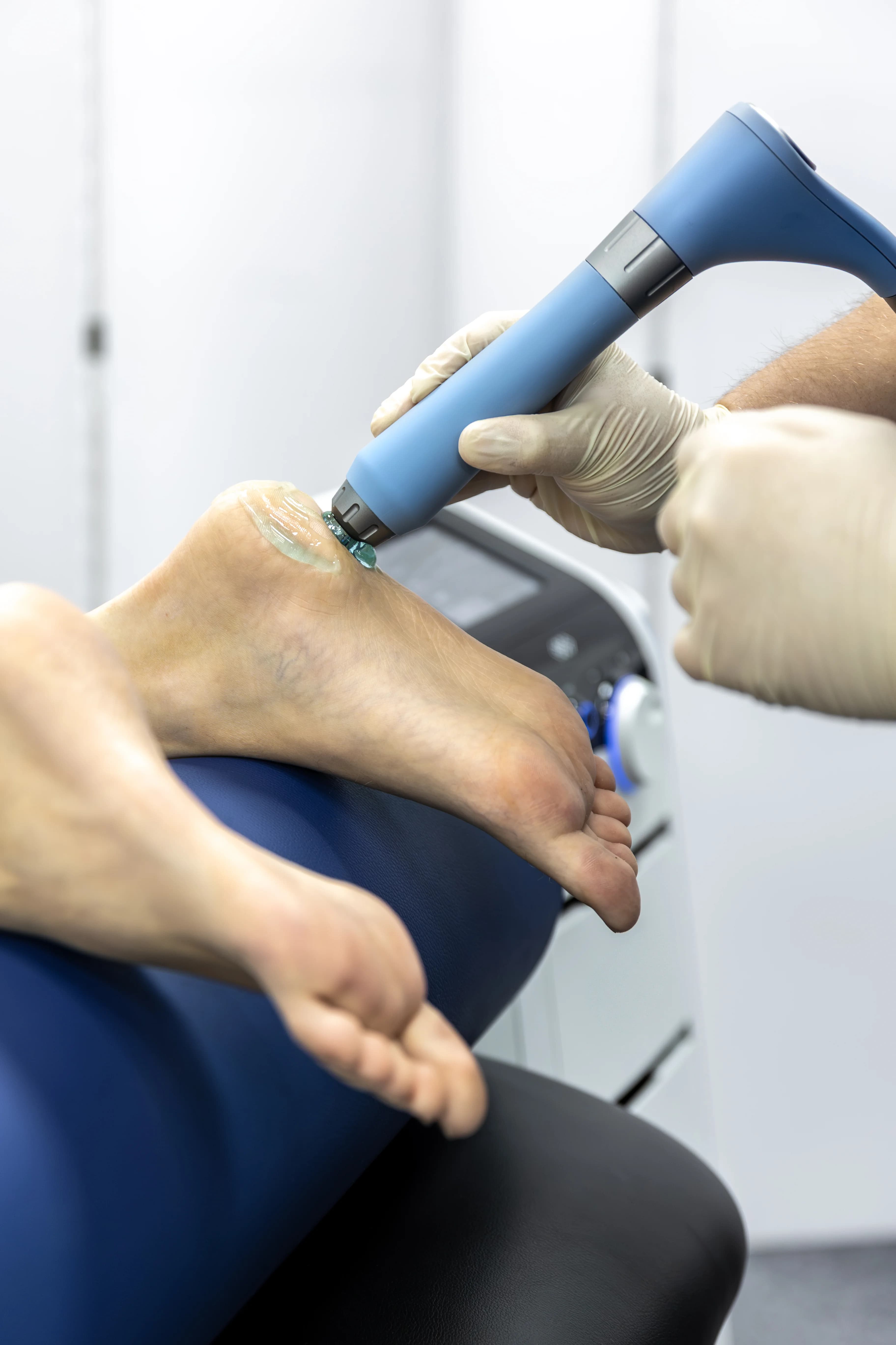 Patient with bright, soft, even-toned feet